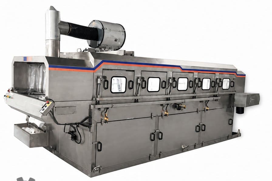 Conveyor-Type Component Washing Machine